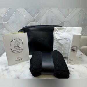 Qatar Airways Diptyque Business Class Amenity Kit; Features TAM DAO *New*
